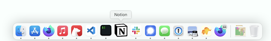 Add icon to Mac’s dock