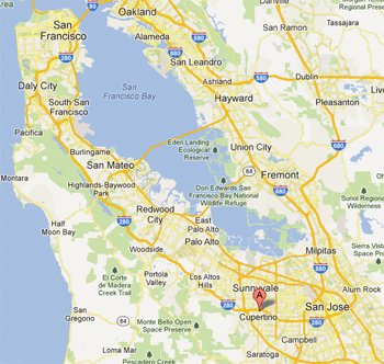 Location of Apple’s Campus