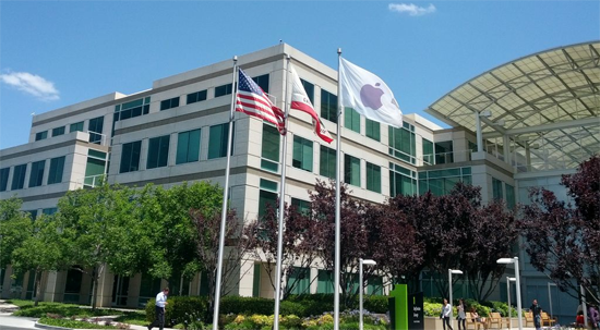 Photo of Apple’s campus