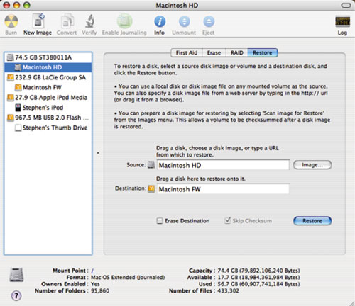 Cloning and backing up your Mac’s hard drive
