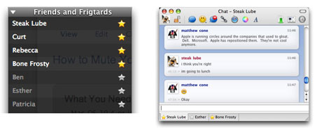 Adium application for Mac