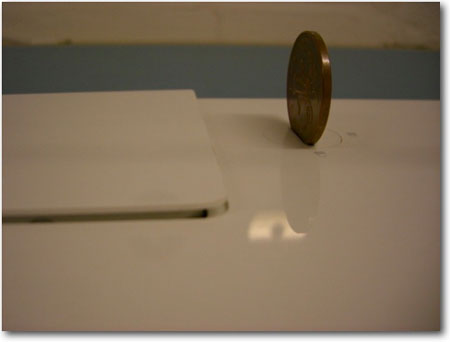 Opening a MacBook’s case