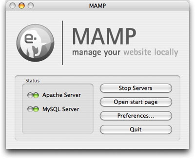 The MAMP application