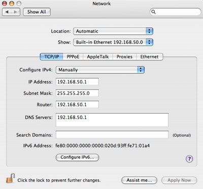Mac network system preferences