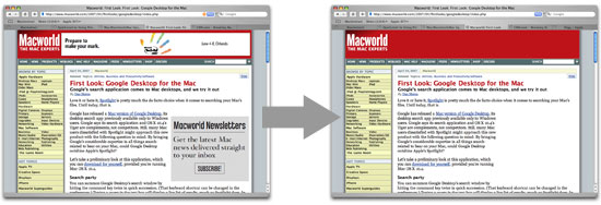 Blocking advertising on your Mac