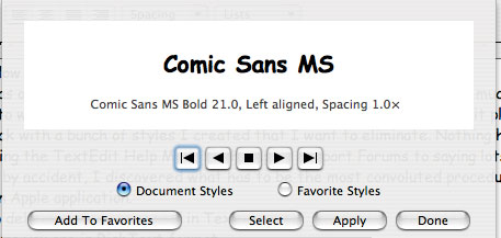 The TextEdit app on Mac