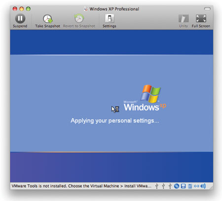 VMware Fusion on Mac